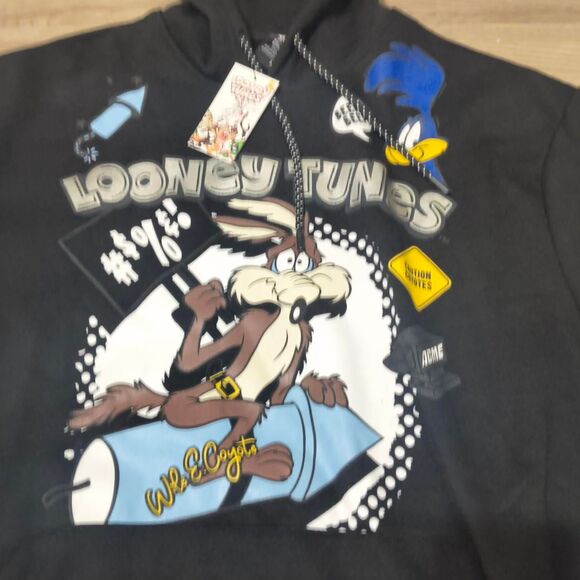 Looney-tunes Men's Black Hoodie - Picture 2 of 4